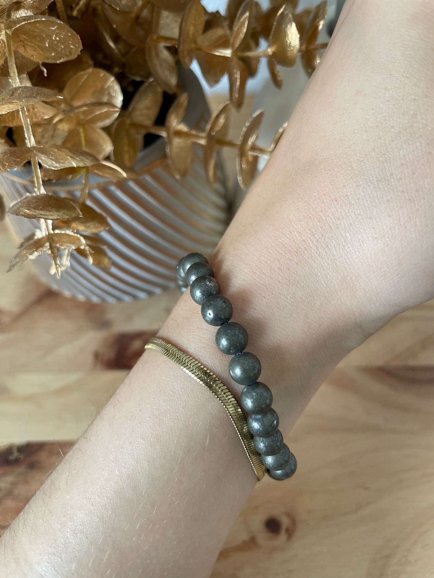 Pyrit Armband AAA Qualität